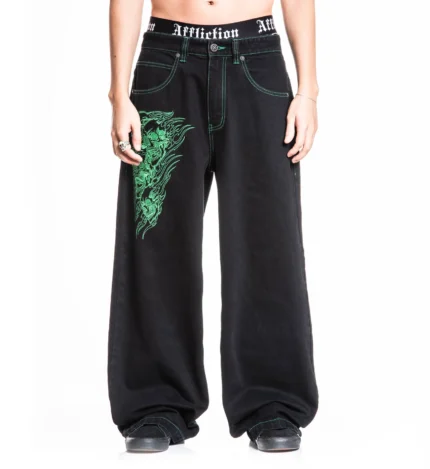 Extra Wide Toxic Rage Denim