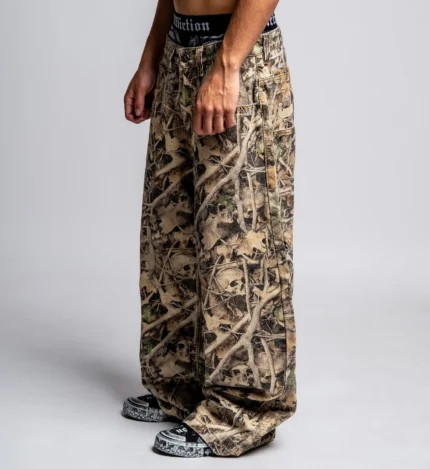 Extra Wide Bone Hunter Camo Pant