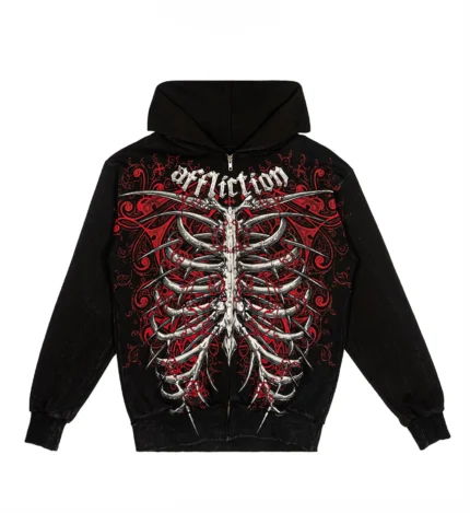 South Arcade Bone Zip Hood