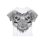 Liquid Death Skulls Baby Tee