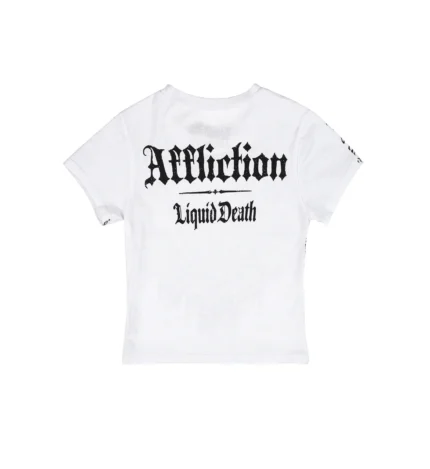 Liquid Death Skulls Baby Tee